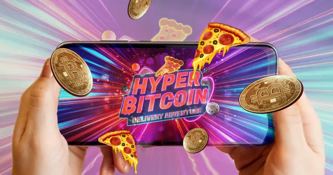 Bitcoin y pizzas se combinan en este juego para teléfonos móviles