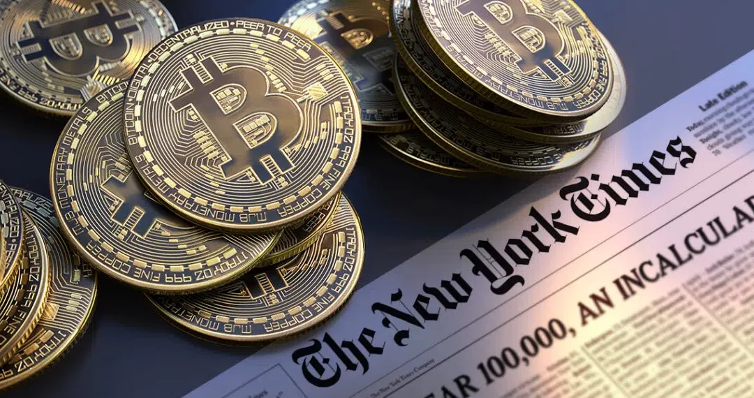 Si crees que bitcoin está cayendo quizás no estás viendo bien, dice el New York Times